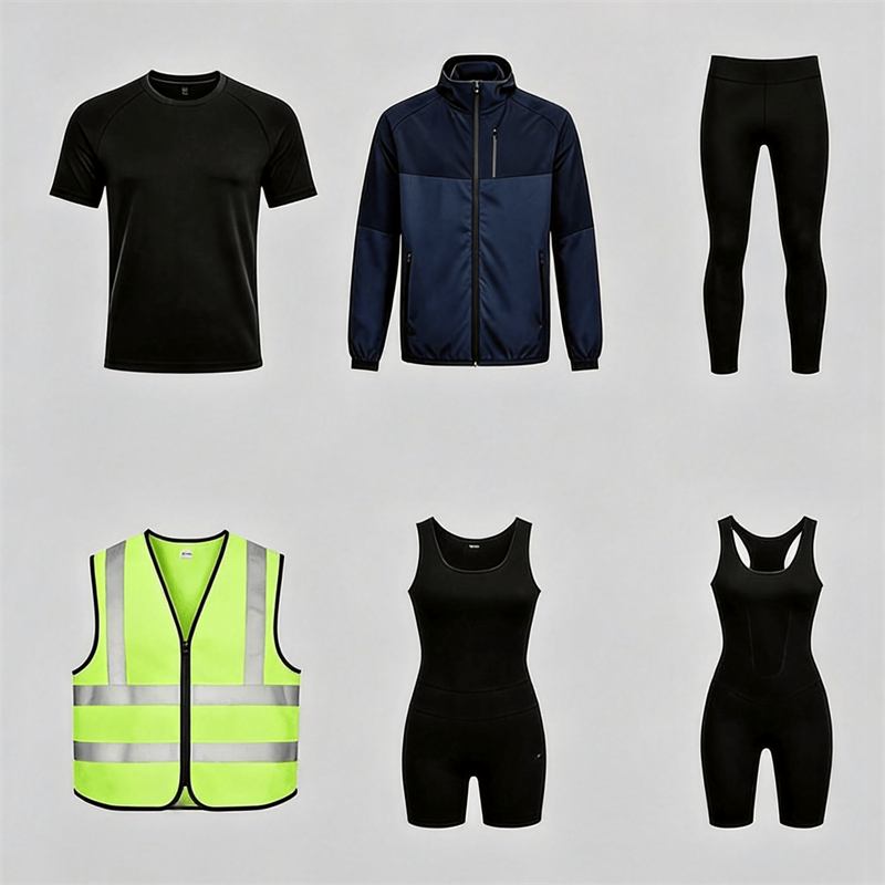 Functional apparel and reflective safety wear